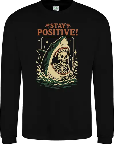 Bleib positiv - Lustiger Hai