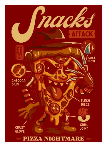 Snacks Attack - Pizza Nightmare