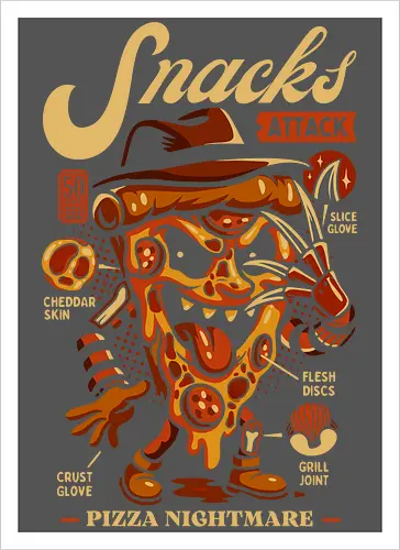 Snacks Attack - Pizza Nightmare