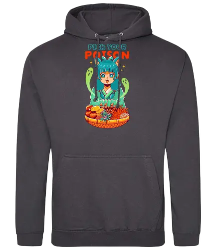 PICK YOUR POISON - kusuriya no hitorigoto, anime, manga, maomao, apothecary, the apothecary diaries, cute, mushrooms, poison, herbs - Standard Hoodie