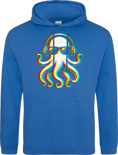 Disco Octopus Musik RGB