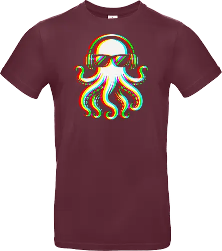 Disco Octopus Musik RGB