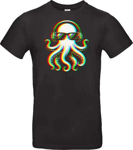 Disco Octopus Musik RGB