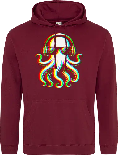 Disco Octopus Musik RGB
