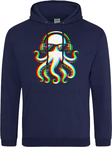 Disco Octopus Musik RGB