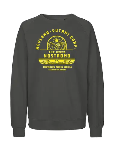 Weyland Corp. - nostromo, weyland yutani, alien, uscss, horror movie - Fairtrade Sweatshirt