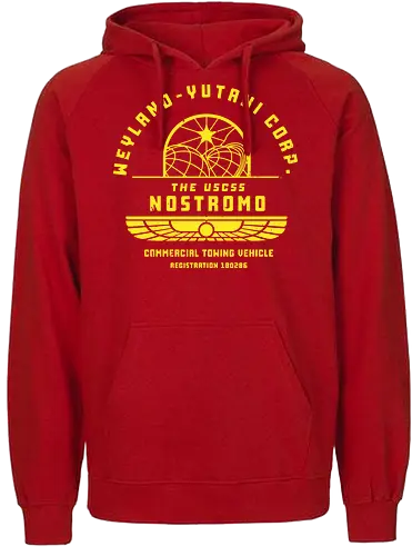 Weyland Corp. - nostromo, weyland yutani, alien, uscss, horror movie - Fairtrade Hoodie