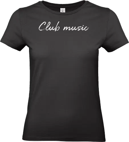 Club music - Standard T-Shirt (Frauen)