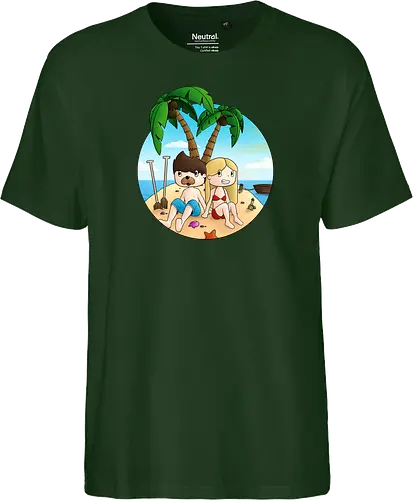 EpicStun - Insel - youtube, youtuber, merchandise, minecraft, epicstun, epicstunlp - Fairtrade T-Shirt
