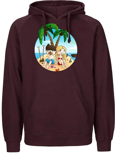 EpicStun - Insel - youtube, youtuber, merchandise, minecraft, epicstun, epicstunlp - Fairtrade Hoodie
