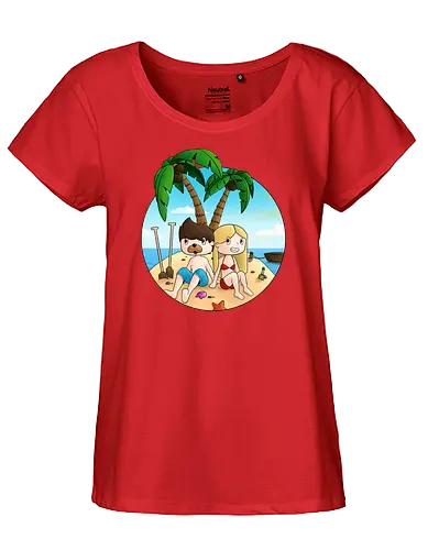 EpicStun - Insel - youtube, youtuber, merchandise, minecraft, epicstun, epicstunlp - Fairtrade Girl Shirt