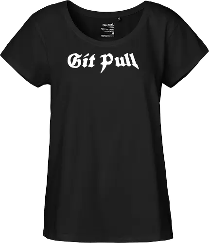 Git Pull - Fairtrade Girl Shirt