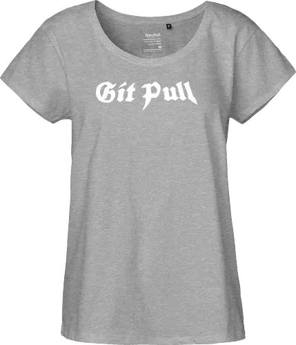 Git Pull - Fairtrade Girl Shirt