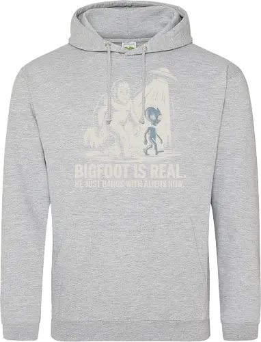 Bigfoot is real. He just hangs with aliens now