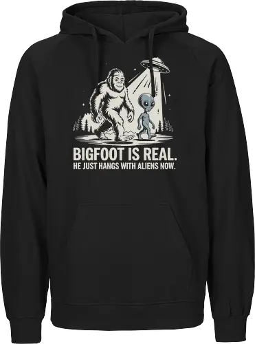 Bigfoot is real. He just hangs with aliens now