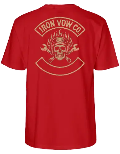 Wappen hinten - Fairtrade T-Shirt