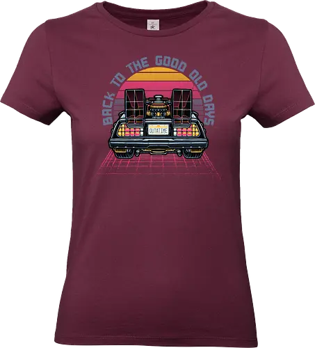 Back to the Good Old Days - Movie, film, sci-fi, science fiction, time travel, action, classic - Standard T-Shirt (Frauen)