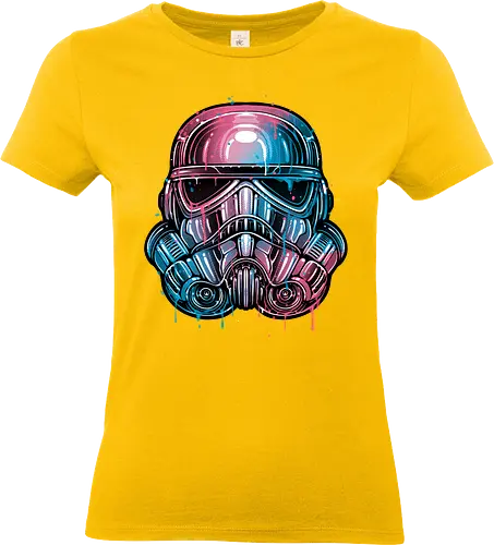 Trooper Glow - Film, movie, galactic, galaxy, science fiction, sci-fi, space - Standard T-Shirt (Frauen)