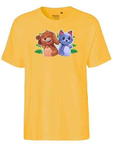 EpicStun - Cat&Dog - youtube, youtuber, merchandise, minecraft, epicstun, epicstunlp - Fairtrade T-Shirt