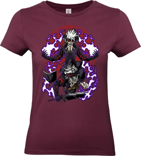 Demonborn Fury Colors - Wizard, Sorcery, Battle, Dragon, Swordfight, Knight, Magical World, Powers, Growth, Team Spirit, Ambition, Demonborn Fury Colors, Magie, Fantasy, Abenteuer, Zauberer, Magier, Kampf, Zauberei, Drachen, Mittelalter, Helden, Freundschaft, Mut, Spannung, Action, Shonen, Dunkelheit, Licht, Magischer Kampf, Zaubersprüche, Schwertkampf, Ritter, Magic, Fantasy, Adventure, Medieval, Hero, Friendship, Courage, Action, Shonen, Darkness, Light, Spellcasting, Hope, Destiny, Mystery, Magische Welt, Magische Kräfte, Wachstum, Teamgeist, Ehrgeiz, Hoffnung, Schicksal, Geheimnis - Standard T-Shirt (Frauen)