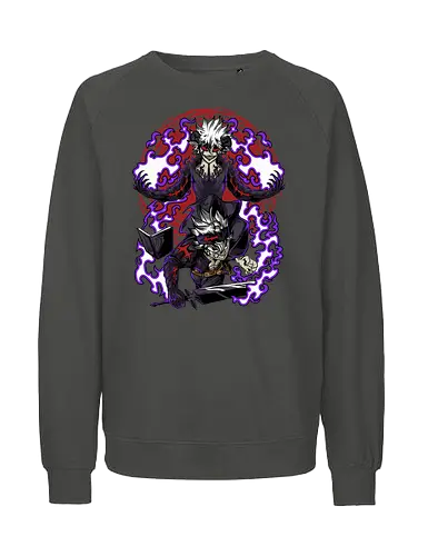 Demonborn Fury Colors - Wizard, Sorcery, Battle, Dragon, Swordfight, Knight, Magical World, Powers, Growth, Team Spirit, Ambition, Demonborn Fury Colors, Magie, Fantasy, Abenteuer, Zauberer, Magier, Kampf, Zauberei, Drachen, Mittelalter, Helden, Freundschaft, Mut, Spannung, Action, Shonen, Dunkelheit, Licht, Magischer Kampf, Zaubersprüche, Schwertkampf, Ritter, Magic, Fantasy, Adventure, Medieval, Hero, Friendship, Courage, Action, Shonen, Darkness, Light, Spellcasting, Hope, Destiny, Mystery, Magische Welt, Magische Kräfte, Wachstum, Teamgeist, Ehrgeiz, Hoffnung, Schicksal, Geheimnis - Fairtrade Sweatshirt