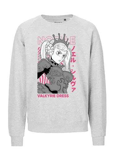 Valkyre Dress - Valkyre Dress, Magie, Fantasy, Abenteuer, Zauberer, Magier, Kampf, Zauberei, Drachen, Mittelalter, Helden, Freundschaft, Mut, Spannung, Action, Shonen, Dunkelheit, Licht, Magischer Kampf, Zaubersprüche, Schwertkampf, Ritter, Magische Welt, Magische Kräfte, Wachstum, Teamgeist, Ehrgeiz, Hoffnung, Schicksal, Geheimnis, Magic, Fantasy, Adventure, Wizard, Sorcery, Battle, Dragon, Medieval, Hero, Friendship, Courage, Action, Shonen, Darkness, Light, Spellcasting, Swordfight, Knight, Magical World, Powers, Growth, Team Spirit, Ambition, Hope, Destiny, Mystery - Fairtrade Sweatshirt