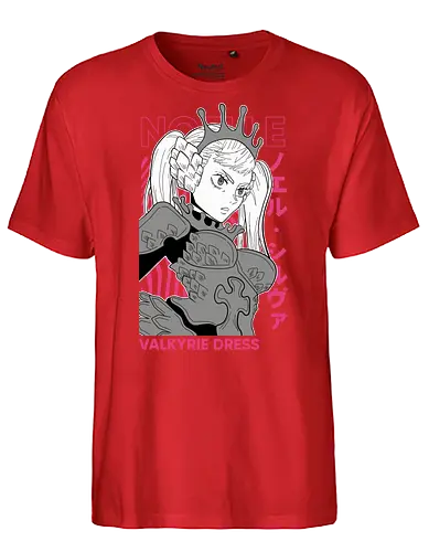 Valkyre Dress - Valkyre Dress, Magie, Fantasy, Abenteuer, Zauberer, Magier, Kampf, Zauberei, Drachen, Mittelalter, Helden, Freundschaft, Mut, Spannung, Action, Shonen, Dunkelheit, Licht, Magischer Kampf, Zaubersprüche, Schwertkampf, Ritter, Magische Welt, Magische Kräfte, Wachstum, Teamgeist, Ehrgeiz, Hoffnung, Schicksal, Geheimnis, Magic, Fantasy, Adventure, Wizard, Sorcery, Battle, Dragon, Medieval, Hero, Friendship, Courage, Action, Shonen, Darkness, Light, Spellcasting, Swordfight, Knight, Magical World, Powers, Growth, Team Spirit, Ambition, Hope, Destiny, Mystery - Fairtrade T-Shirt