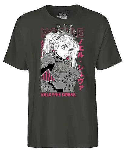 Valkyre Dress - Valkyre Dress, Magie, Fantasy, Abenteuer, Zauberer, Magier, Kampf, Zauberei, Drachen, Mittelalter, Helden, Freundschaft, Mut, Spannung, Action, Shonen, Dunkelheit, Licht, Magischer Kampf, Zaubersprüche, Schwertkampf, Ritter, Magische Welt, Magische Kräfte, Wachstum, Teamgeist, Ehrgeiz, Hoffnung, Schicksal, Geheimnis, Magic, Fantasy, Adventure, Wizard, Sorcery, Battle, Dragon, Medieval, Hero, Friendship, Courage, Action, Shonen, Darkness, Light, Spellcasting, Swordfight, Knight, Magical World, Powers, Growth, Team Spirit, Ambition, Hope, Destiny, Mystery - Fairtrade T-Shirt