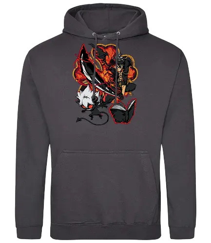 Hellfire Edge - Hellfire Edge, Magie, Fantasy, Abenteuer, Zauberer, Magier, Kampf, Zauberei, Drachen, Mittelalter, Helden, Freundschaft, Mut, Spannung, Action, Shonen, Dunkelheit, Licht, Magischer Kampf, Zaubersprüche, Schwertkampf, Ritter, Magische Welt, Magische Kräfte, Wachstum, Teamgeist, Ehrgeiz, Hoffnung, Schicksal, Geheimnis, Magic, Fantasy, Adventure, Wizard, Sorcery, Battle, Dragon, Medieval, Hero, Friendship, Courage, Action, Shonen, Darkness, Light, Spellcasting, Swordfight, Knight, Magical World, Powers, Growth, Team Spirit, Ambition, Hope, Destiny, Mystery - Standard Hoodie