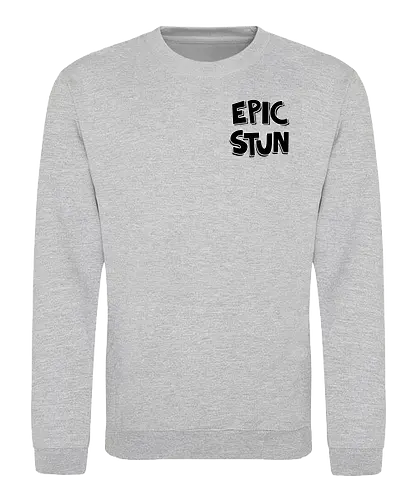 EpicStun - Logo - youtube, youtuber, merchandise, minecraft, epicstun, epicstunlp - Sweatshirt