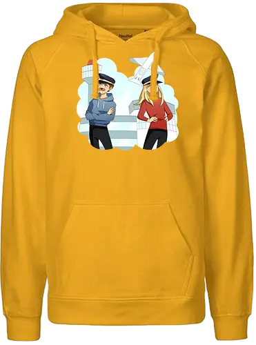 EpicStun - Flughafen - youtube, youtuber, merchandise, minecraft, epicstun, epicstunlp - Fairtrade Hoodie