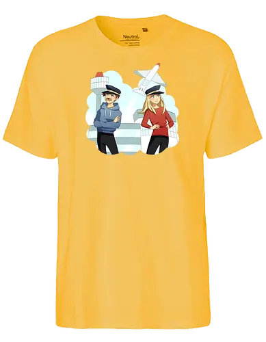 EpicStun - Flughafen - youtube, youtuber, merchandise, minecraft, epicstun, epicstunlp - Fairtrade T-Shirt
