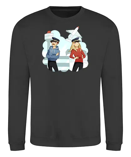 EpicStun - Flughafen - youtube, youtuber, merchandise, minecraft, epicstun, epicstunlp - Sweatshirt