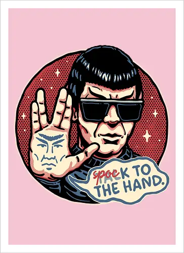 Spock to the hand
