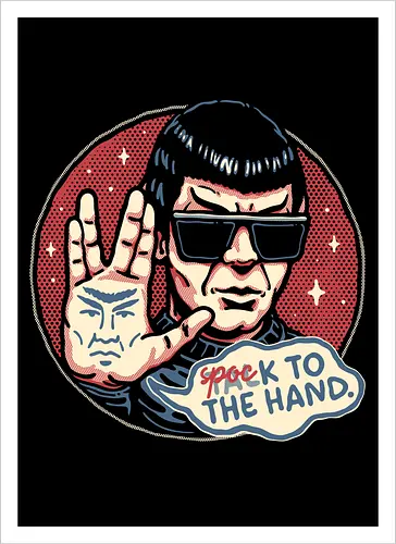 Spock to the hand