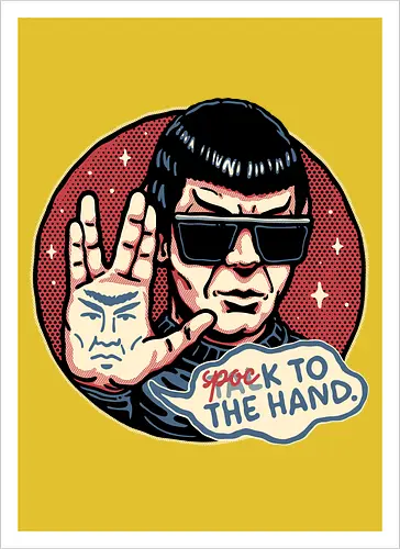 Spock to the hand