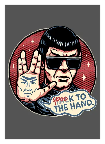Spock to the hand