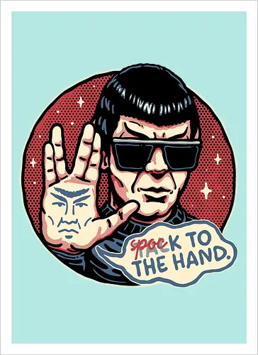 Spock to the hand