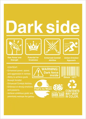 Dark side label