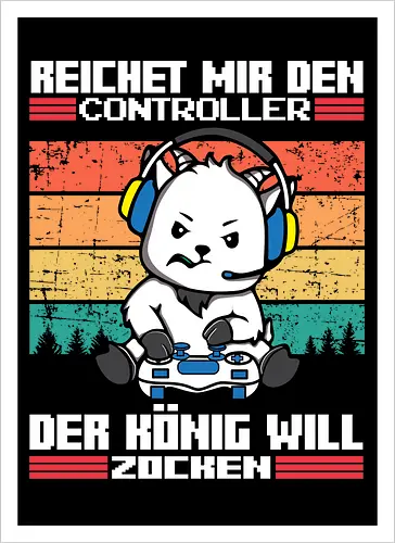 Der König will zocken
