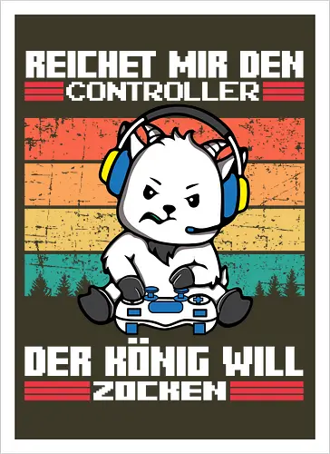 Der König will zocken