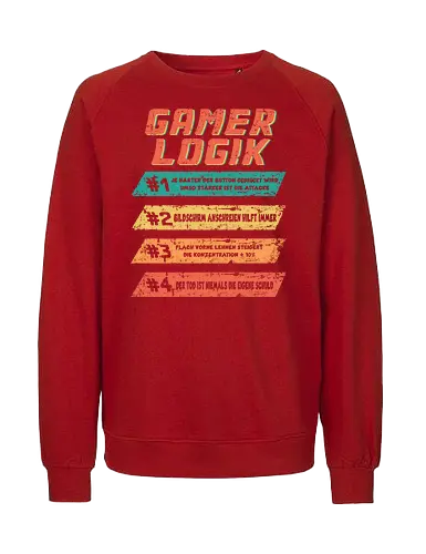 Gamer Logik - Fairtrade Sweatshirt