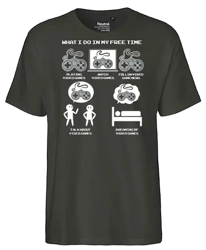 What I do in my free time - Fairtrade T-Shirt