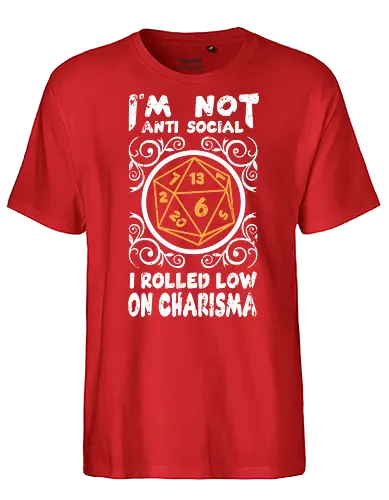 Im not anti social - Fairtrade T-Shirt