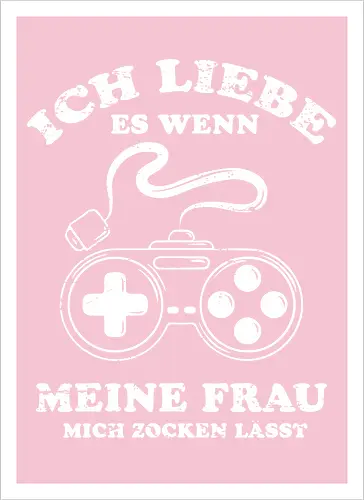 Ich liebe es wenn meine Frau mich zocken lässt