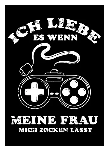 Ich liebe es wenn meine Frau mich zocken lässt
