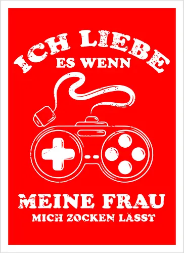 Ich liebe es wenn meine Frau mich zocken lässt