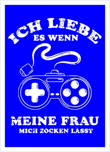 Ich liebe es wenn meine Frau mich zocken lässt