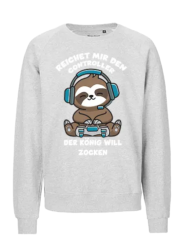 Reichet mir den Controller - Fairtrade Sweatshirt