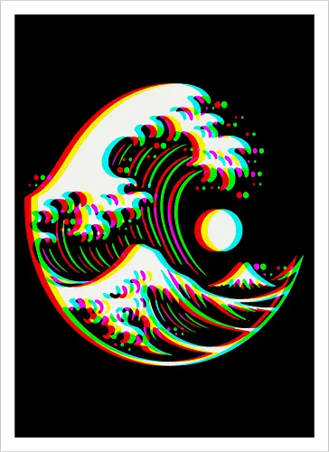 Disco Kanagawa Wave RGB